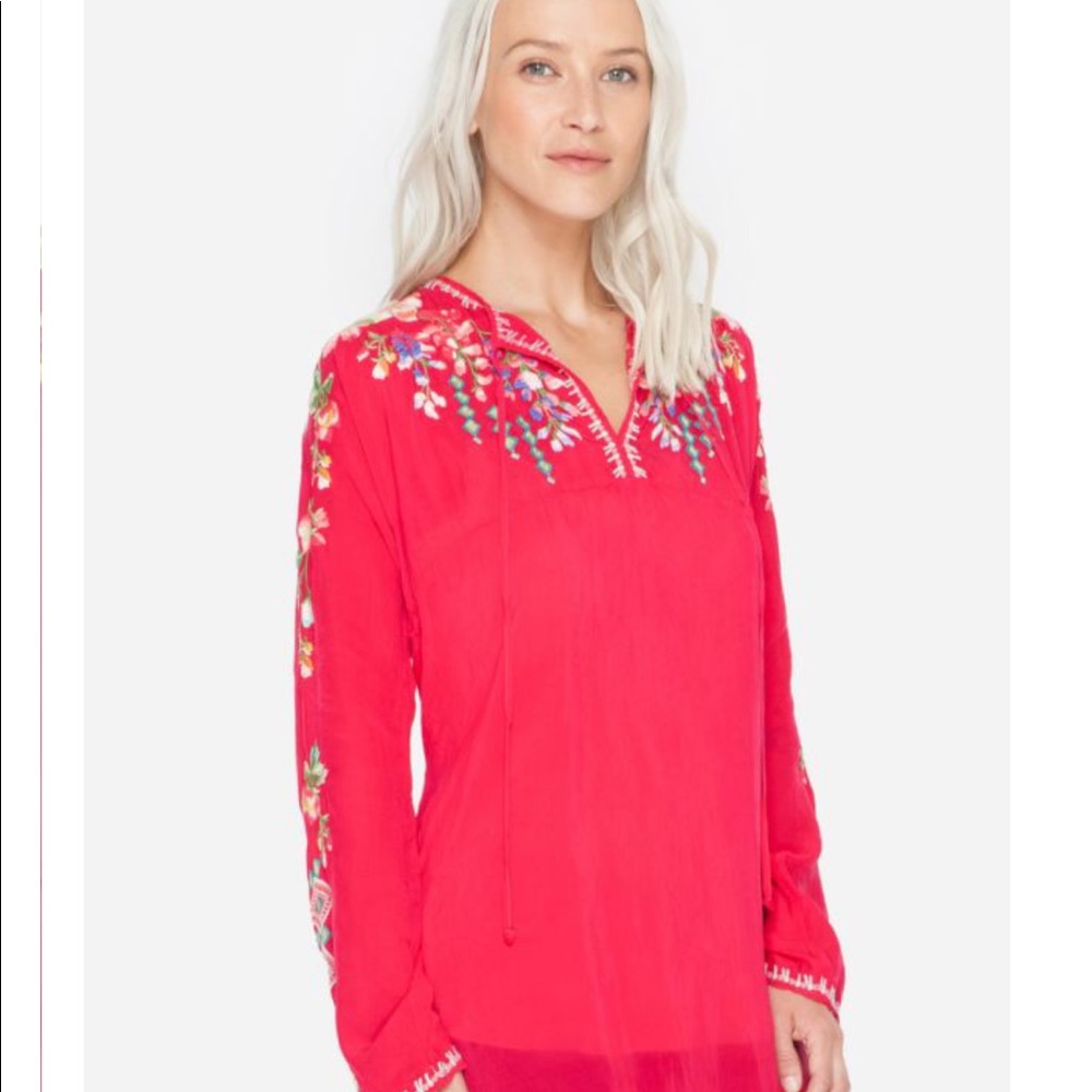 JOHNNY WAS sz XL Vanessa blouse NWT!